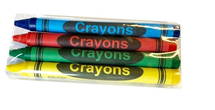100 Pieces 4 Pack Of Crayons - Crayon - at 
